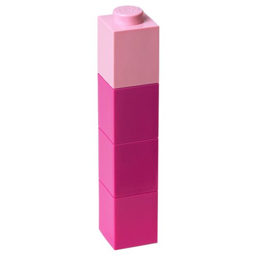 LEGO Violet Drinking Bottle with Pink Lid